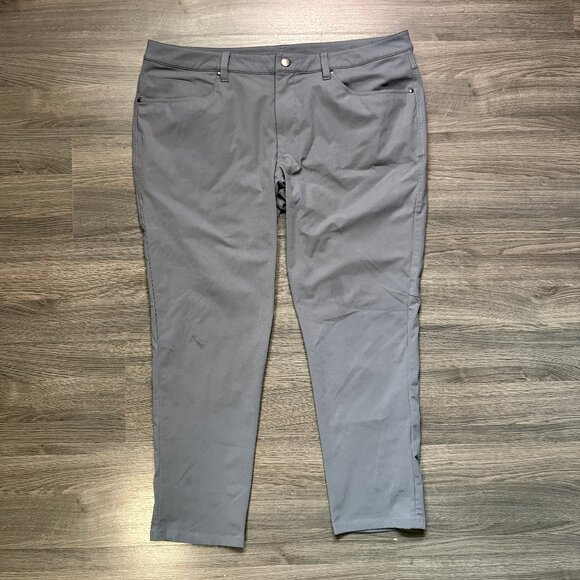 Lululemon Men's ABC Pant Slim 30" *Warpstreme - Grey - Picture 2 of 7